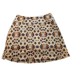 Foraygolf Ikat Tan‎ Multi Skirt Size Medium